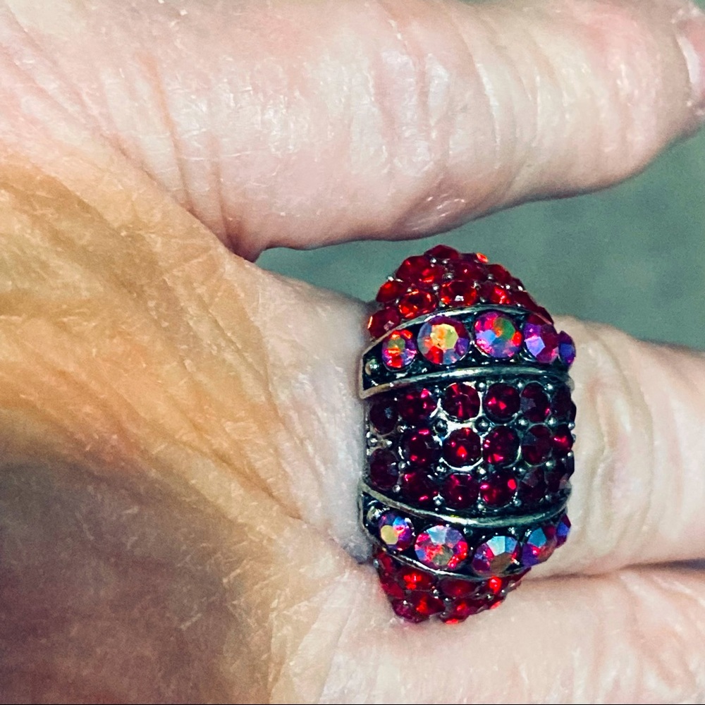 Two Tone Adjustable Ring - image 2